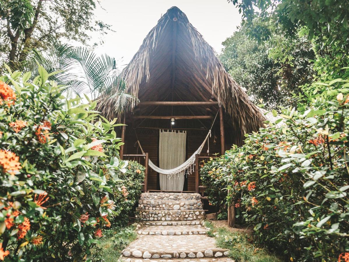 Cabana Wiwa Tayrona Los Naranjos Bagian luar foto